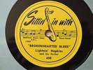LIGHTNIN' HOPKINS -Freight train blues/Brokenhearted blues -SIW 658- BLUES