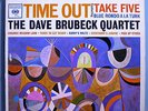 DAVE BRUBECK w/ PAUL DESMOND TIME OUT RARE ORIG '59 COLUMBIA 6-EYE STEREO LP
