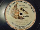 AMERICAN RECORD COMPANY #030781 Handsome Harry  ragtime band 78 record