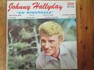 johnny hallyday lp canada en spectacle  poch bon etat  disques vg+voir photos