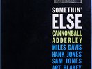 CANNONBALL ADDERLEY w/MILES DAVIS SOMETHIN' ELSE RARE'58 BLUE NOTE STEREO LP EAR
