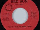 Modern Soul Boogie 45 OSCAR PERRY You've Got My Nose Open RED SUN HEAR
