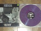 Nirvana - Bleach Sub Pop Marbled Purple Vinyl LP,Mint Copy