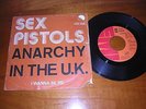 SEX PISTOLS * 'Anarchy' * EMI Belgian 45 rpm and single(7-inch)* PUNK KBD 1976