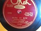 Lonnie Johnson/Clarence & Spencer Williams - Wipe it off (Okeh 8762)
