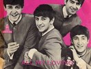 THE BEATLES 45 ALL MY LOVING+PS SWEDEN VERY RARE PINK SLEEVE