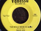 David Dee Get Up And Move This Would Mean So Much Vanessa Funk Deep Soul 45