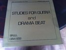 HARMONIC - E.FERSTL - STUDIES FOR GUITAR / DRAMA BEAT - BRULL CBW 659-UNPLAYED