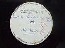THE HOLLIES - I CAN'T TELL THE BOTTOM FROM THE TOP 45rpm 10'' ONE SIDED ACETATE