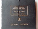Franck Quintet Quatuor Capet Marcel Ciampi Columbia 5x78rpm