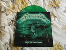 METALLICA Ride the Lightning RARE GREEN VINYL + SLEEVE