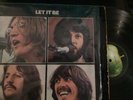 The Beatles - Let it Be Vinyl with red apple on the back.