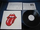Rolling Stones Dirty Work Japan Promo White Label Test Vinyl LP Press Release