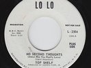 Northern Soul 45 - Top Shelf - No Second Thoughts - Lo Lo - mp3 - promo
