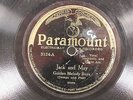 GOLDEN MELODY BOYS-JACK AND MAY/MAYBE SOME LUCKY DAY-PARAMOUNT 3124 78 RPM