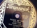 1920s JAZZ EDDIE LANG solo on Bruns. Pickin My Way/Feelin My Way E++