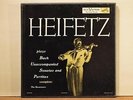 Heifetz  violin Plays Bach Unaccompanied Sonatas, Partitas RCA LM-6105 WD LP box