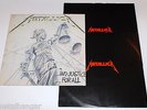 Metallica 'And Justice For All' 1st Press Double '88 Original LP + Lyric Inners