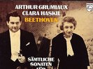 PHILIPS - HASKIL / GRUMIAUX - BEETHOVEN SONATAS FOR VIOLIN & PIANO - 4LP - NM+