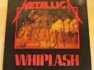 GENUINE SIGNED METALLICA WHIPLASH RECORD VINYL 12