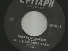 SPOOKY INSTRO bw GARAGE PSYCH   DR T. & UNDERTAKERS  HEAR BOTH  1966 EPITAPH