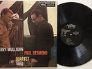 GERRY MULLIGAN PAUL DESMOND Quartet EX DG MONO LP Storage Find - Orig 1958 Press
