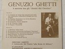 GENUZIO GHETTI  CELLO  LP PRIVATE FIRST PRESS ITALY