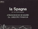 GREGORIO PANIAGUA LA SPAGNA BIS 163 /164 Wonderful Copy Of  A Very Famous Record