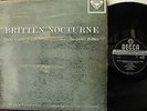 Britten: Nocturne; 4 Sea Interludes; Passacaglia Decca Stereo ED1 SXL 2189