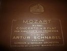 MOZART Concerto in B Flat Artur Schnabel 4x 12
