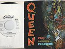 QUEEN * 45 * Pain Is So Close * 1986 * VG++ DJ PROMO 45 Record PICTURE SLEEVE PS