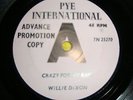 Willie Dixon, Crazy For My Baby, Pye Promo, N/M