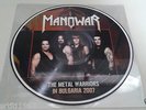 MANOWAR  THE METAL WARRIORS IN BULGARIA 2007 LIMITED PICTURE LP  RUNNING WILD