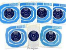 The Rolling Stones - 7 x *MINT* Original UK Decca 45rpm Singles 1966-1972