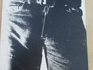 Rolling Stones LP record - Sticky Fingers - Andy Warhol cover insert