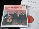 BEETHOVEN COMPLETE SONATAS PIANO VIOLONCELLO RICHTER ROSTROPOVITCH 2 LP |B74