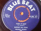 BUSTER'S ALL STARS-TAKE IT EASY/WHY MUST I CRY-UK BLUEBEAT 7'-BB 384
