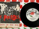 SEX PISTOLS - HOLIDAYS IN THE SUN  RARE ITALIAN PRESSING 7