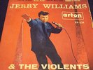 Jerry Williams & The Violents - Israel Israeli EP