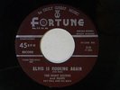 The Hunt Sisters w.Roy Hall 45 ELVIS IS ROCKING AGAIN / TEARDROPS   FortuneVG