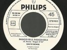 David Bowie - Ragazzo Solo, Ragazza Solo (Space Oddity) Philips - 1970 WLP 45 EX