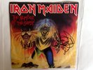 Iron Maiden **SIGNED by Steve Harris** The Number Of The Beast 1982 UK 7