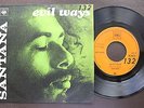 SANTANA SINGLE MADE IN ANGOLA 45 PS 7 CBS AFRICA * EVIL WAYS *