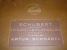 SCHUBERT Sonata B Flat Major ARTUR SCHNABEL 5x 12