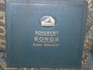 RARE 78 Set HIS MASTER'S VOICE Schubert Songs ELENA GERHARDT VG