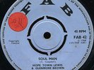 Hope Town Lewis & Glenmore Brown - Soul Man UK FAB 7