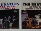 The Beatles Two Picture Sleeves & Records: I Feel Fine & Eight Days a Week