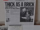 Jethro Tull Thick As A Brick Japan LP 1974 King CHR 1013 Insert Fold-out Sleeve