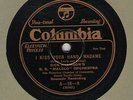 78 RPM Dick Adamson Columbia A-16 in EE- special pressing SF Chamber of Commerce