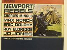 ERIC DOLPHY-MAX ROACH-CHARLES MINGUS-NEWPORT REBELS-JAZZ LP on CANDID  NM, MONO,